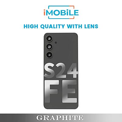 Samsung Galaxy S24 FE (S721) Back Cover [High Quality with Lens] [Graphite]