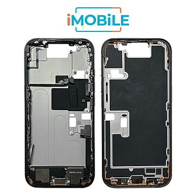 iPhone 16 Pro Compatible Back Housing with Small Parts [IMB] [Desert Titanium]