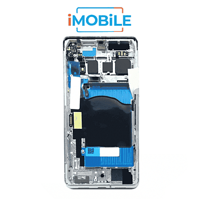 Google Pixel 7 Pro Compatible Back Housing [Service Pack] [White Snow] G949-00297-01