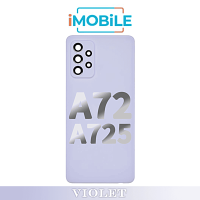 Samsung Galaxy A72 (A725) Back Cover with Camera Lens [Violet]