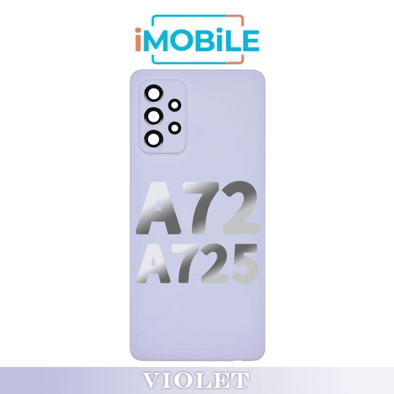 Samsung Galaxy A72 (A725) Back Cover with Camera Lens [Violet]