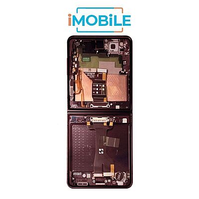 Samsung Galaxy Z Flip 7 5G (F766) Main Inner LCD Digitizer Screen [Service Pack] [Coralred] GH82-37581D