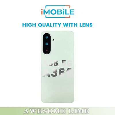 Samsung Galaxy A36 5G A366 Back Cover [High Quality with Lens] [Awesome Lime]