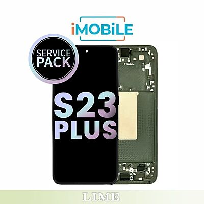 Samsung Galaxy S23 Plus (S916) LCD Touch Digitizer Screen [Service Pack] [Lime] GH82-30476F