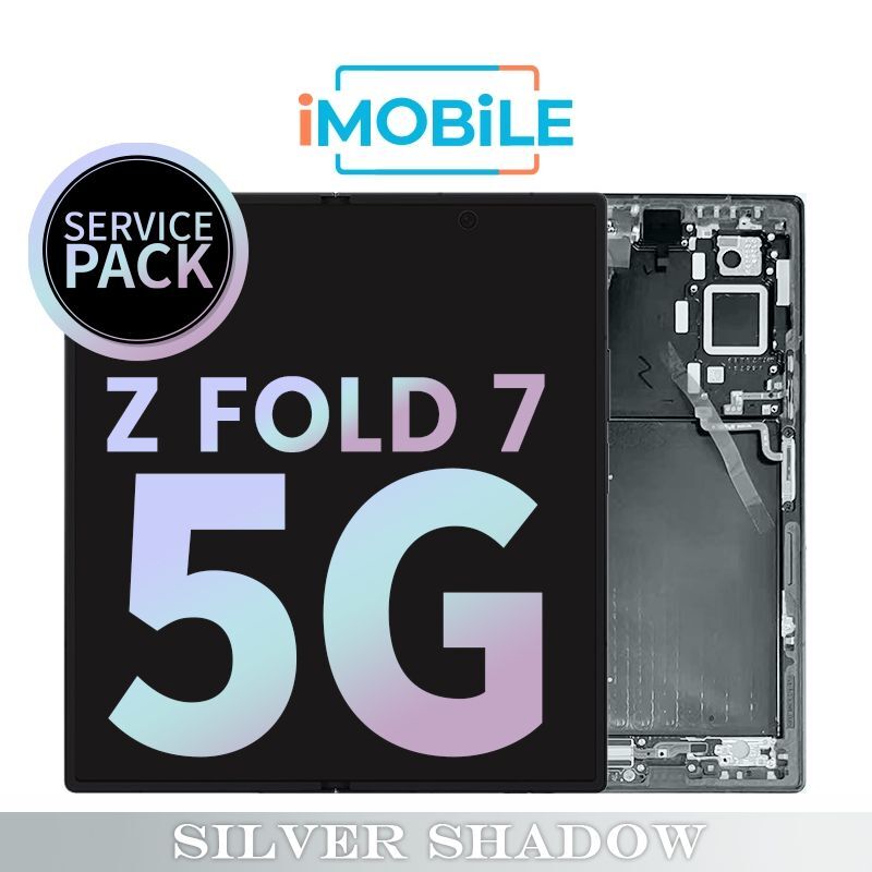 Samsung Galaxy Z Fold 7 5G (F966) Main / Inner LCD Touch Digitizer Screen [Service Pack] [Silver Shadow]