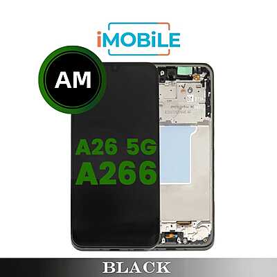 Samsung Galaxy A26 5G A266 LCD Touch Digitizer Screen [Aftermarket] [Black]