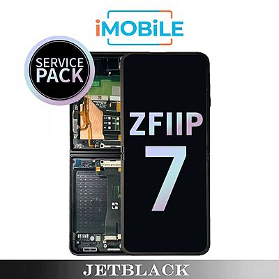 Samsung Galaxy Z Flip 7 5G (F766) Main Inner LCD Digitizer Screen [Service Pack] [Jetblack] GH82-37581C