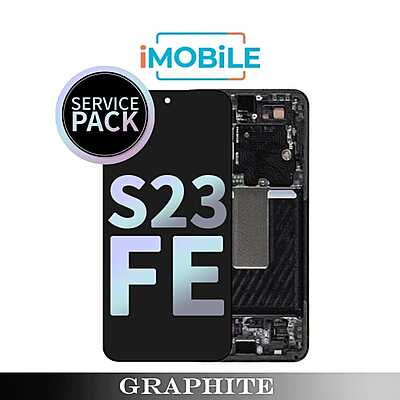 Samsung Galaxy S23 FE (Soft OLED) LCD and Toush Digitizer Screem [Service Pack] [Graphite] GH82-32856A