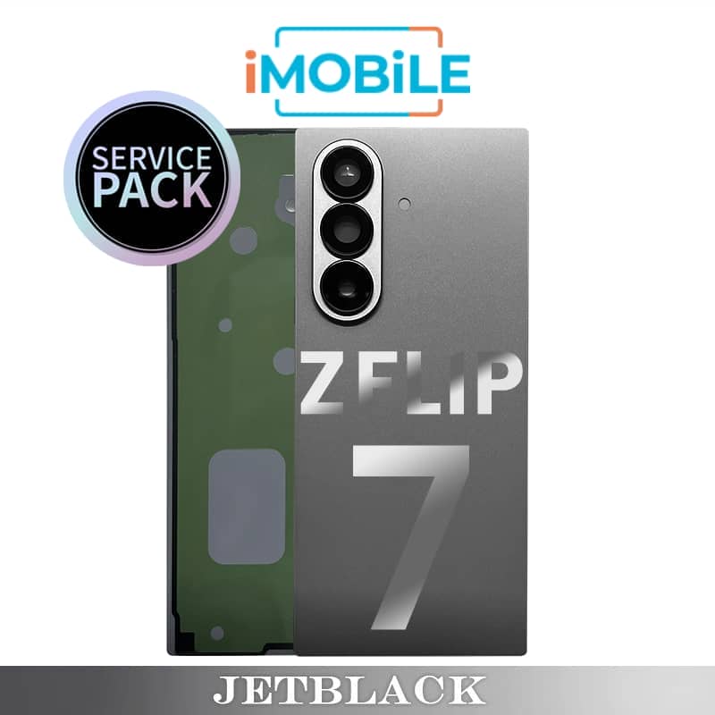Samsung Galaxy Z Flip 7 5G (F766) Back / Battery Cover [Service Pack] [Jetblack] GH98-50033C
