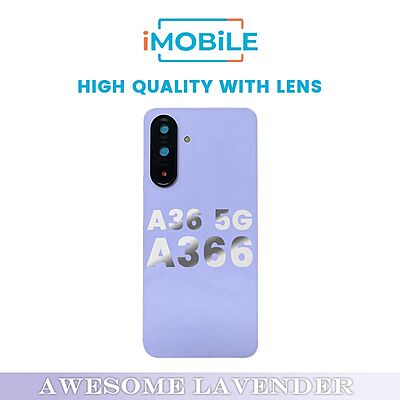Samsung Galaxy A36 5G A366 Back Cover [High Quality with Lens] [Awesome Lavender]