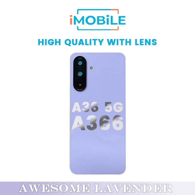 Samsung Galaxy A36 5G A366 Back Cover [High Quality with Lens] [Awesome Lavender]