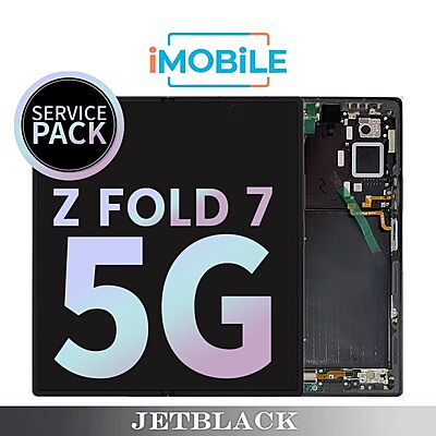 Samsung Galaxy Z Fold 7 5G (F966) Main / Inner LCD Touch Digitizer Screen [Service Pack] [Jetblack] GH82-37548C