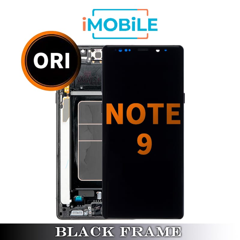 Samsung Galaxy Note 9 (N960) LCD Touch Digitizer Screen [Refurbished] [Black Frame]