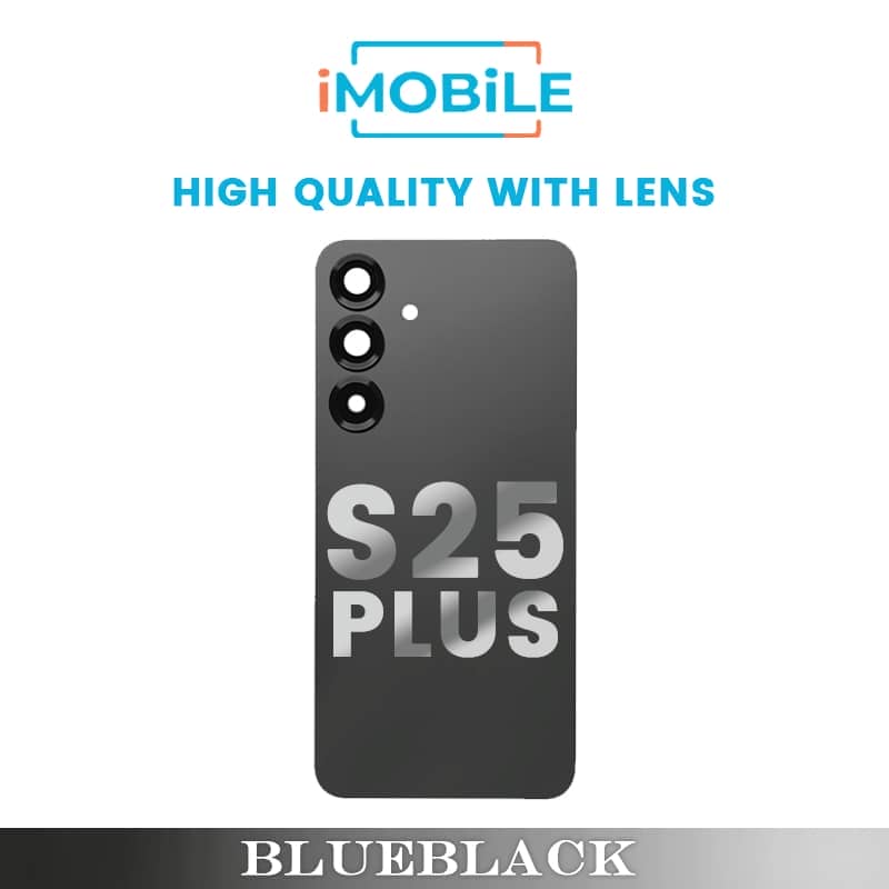 Samsung Galaxy S25 Plus (S936) Back Cover [High Quality with Lens] [Blueblack]