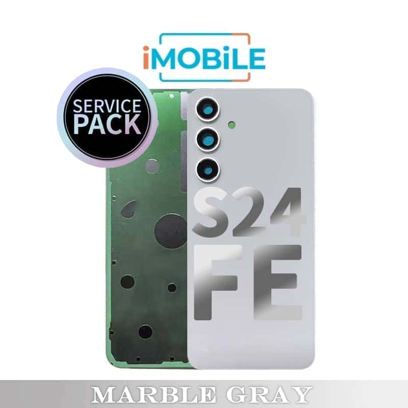 Samsung Galaxy S24 FE (S721) Back Cover [Service Pack] [Marble Gray] GH82-35832B