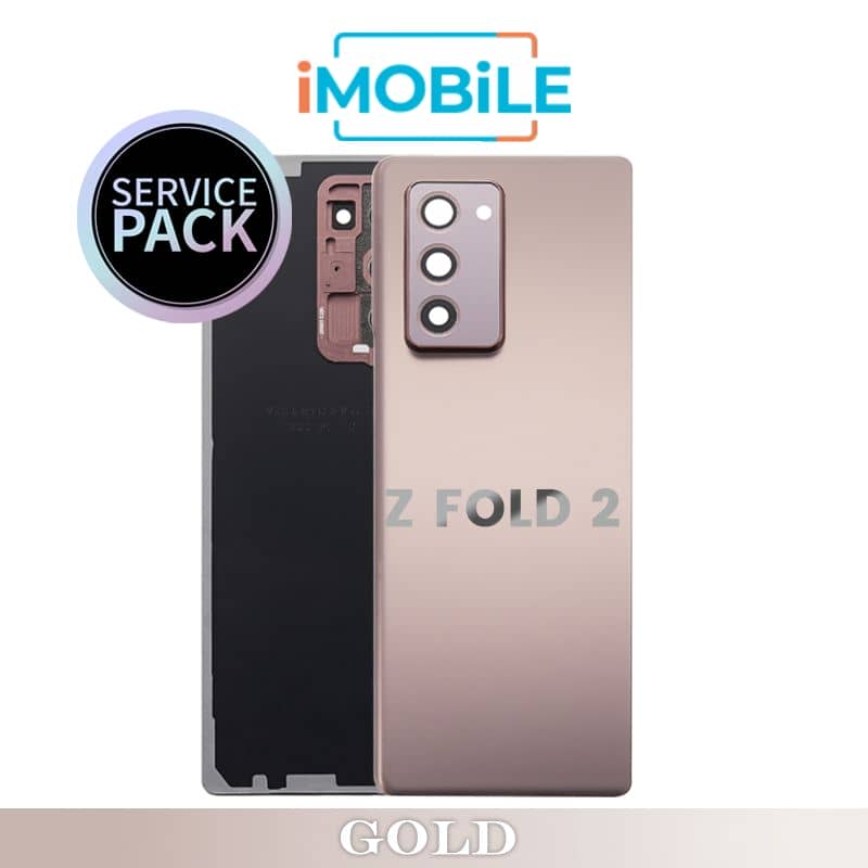Samsung Galaxy Z Fold 2 (F916) Back Cover [Service Pack] [Gold]