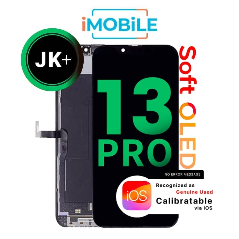 iPhone 13 Pro (6.1 Inch) Compatible LCD (Soft OLED) Touch Digitizer Screen [JK+]