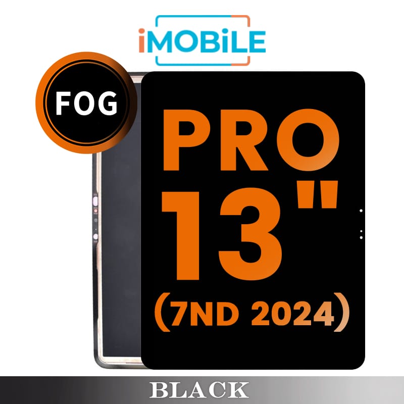 iPad Pro 13" 7th 2024 (13 Inch) Compatible LCD Touch Digitizer Screen [FOG] [Black]