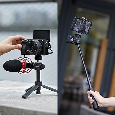 PGYTECH CapLock Action Camera Extension Pole Tripod, for Camera & MagCam