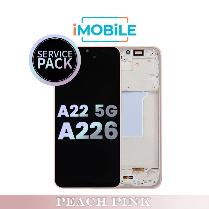 Samsung Galaxy A26 5G A266 LCD Touch Digitizer Screen [Service Pack] [Peach Pink] GH82-37049D