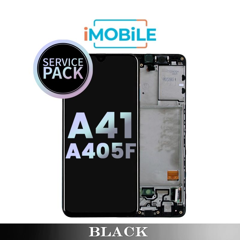 Samsung Galaxy A41 A415F LCD Digitizer Screen [Service Pack] [Black] GH82-23019A