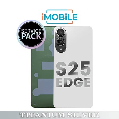 Samsung Galaxy S25 Edge (S937) Back Cover [Service Pack] [Titanium Silver]