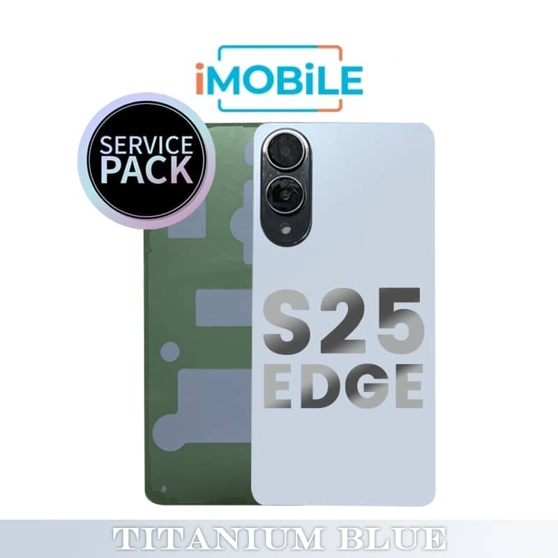 Samsung Galaxy S25 Edge (S937) Back Cover [Service Pack] [Titanium Icyblue]