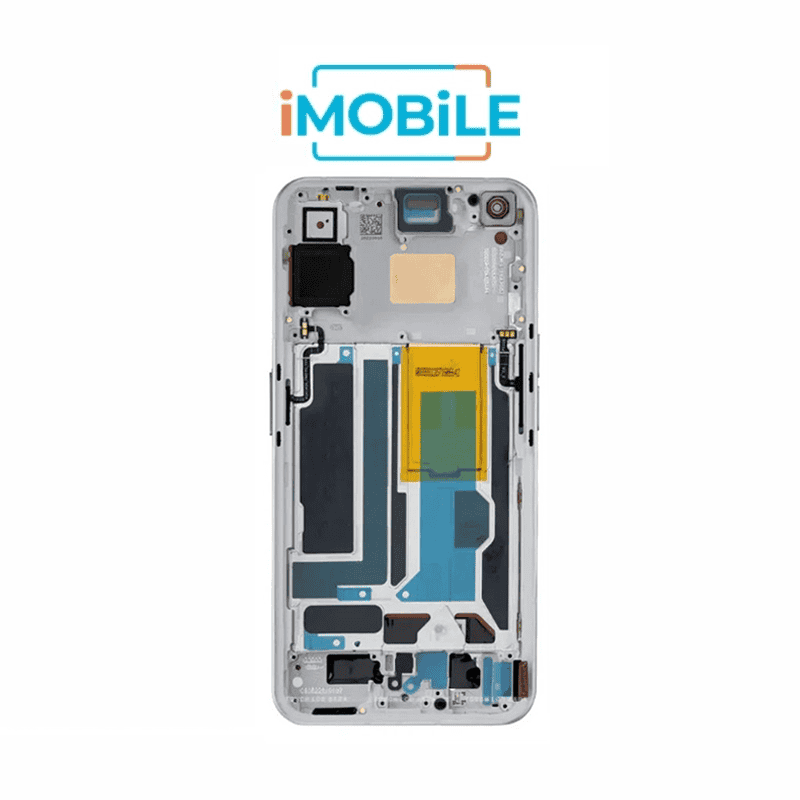 Nothing Phone (1) A063 LCD and Touch Assembly With Frame [White]