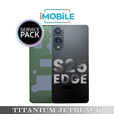 Samsung Galaxy S25 Edge (S937) Back Cover [Service Pack] [Titanium Jetblack]