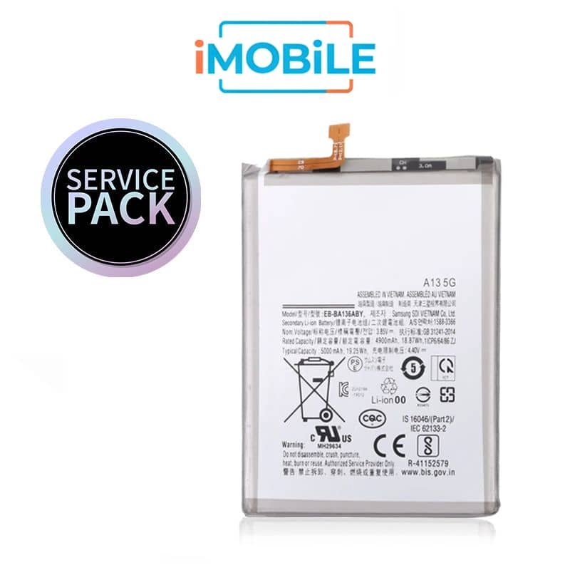 Samsung Galaxy A13 A136 Compatible Battery [Service Pack] GH82-27431A