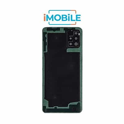 Samsung Galaxy A51 (A515) Back Cover without Camera Lens [Service Pack] [Black]