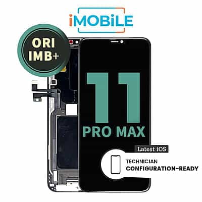 iPhone 11 Pro Max (6.5 Inch) Compatible LCD (Soft OLED) Touch Digitizer Screen [Original IMB+]