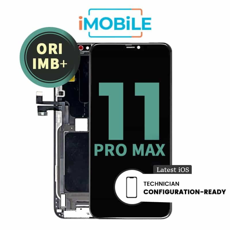 iPhone 11 Pro Max (6.5 Inch) Compatible LCD (Soft OLED) Touch Digitizer Screen [Original IMB+]