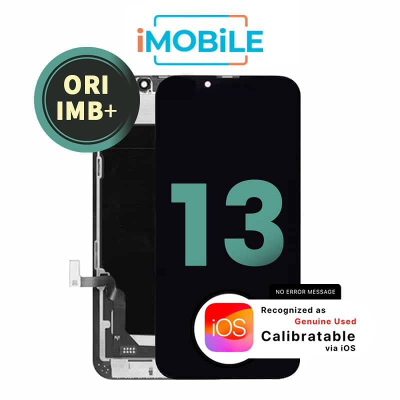 iPhone 13 (6.1 Inch) Compatible LCD (Soft OLED) Touch Digitizer Screen [Original IMB+]