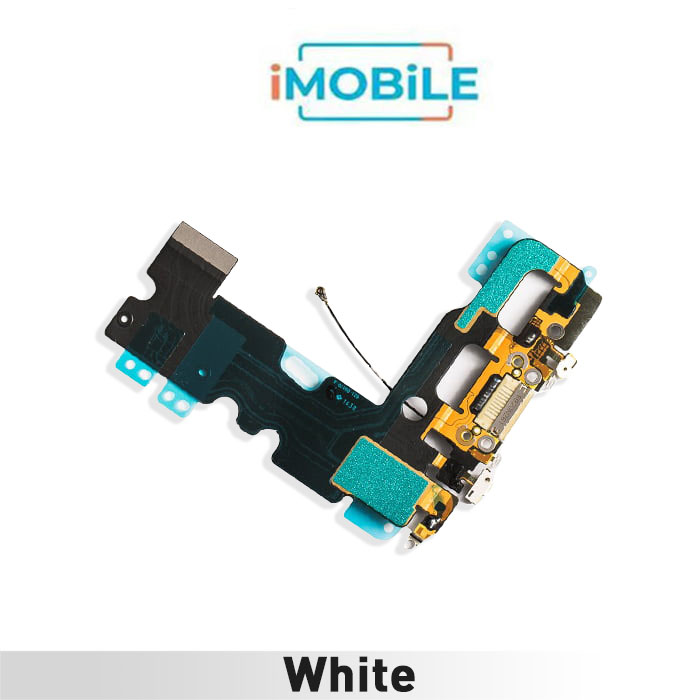 iPhone 7 Compatible Charging Port Flex Cable [White]