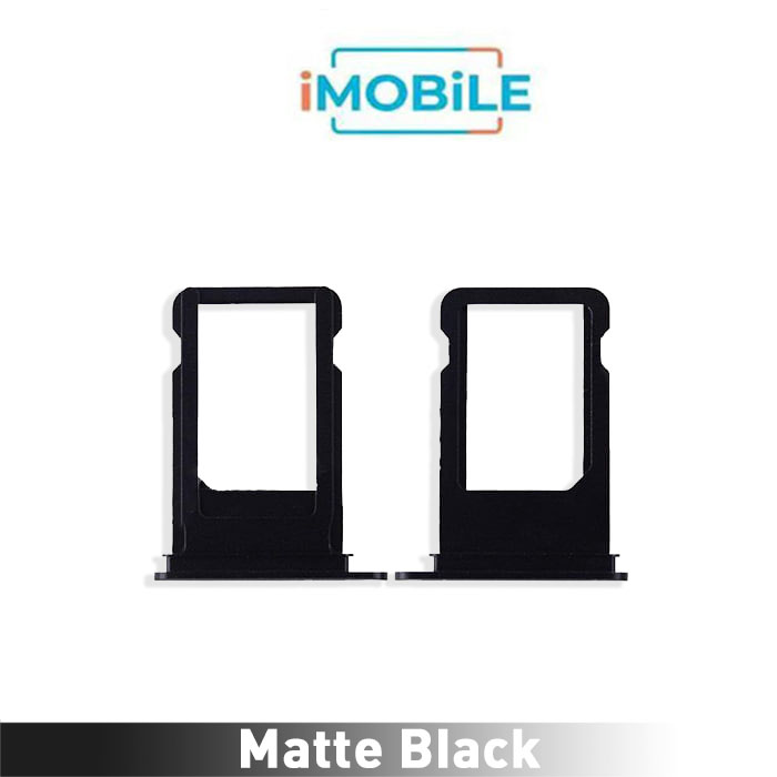 iPhone 7 Compatible Sim Tray Matte Black