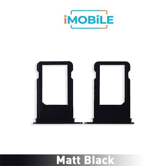 iPhone 7 Plus Compatible Sim Tray [Matt Black]