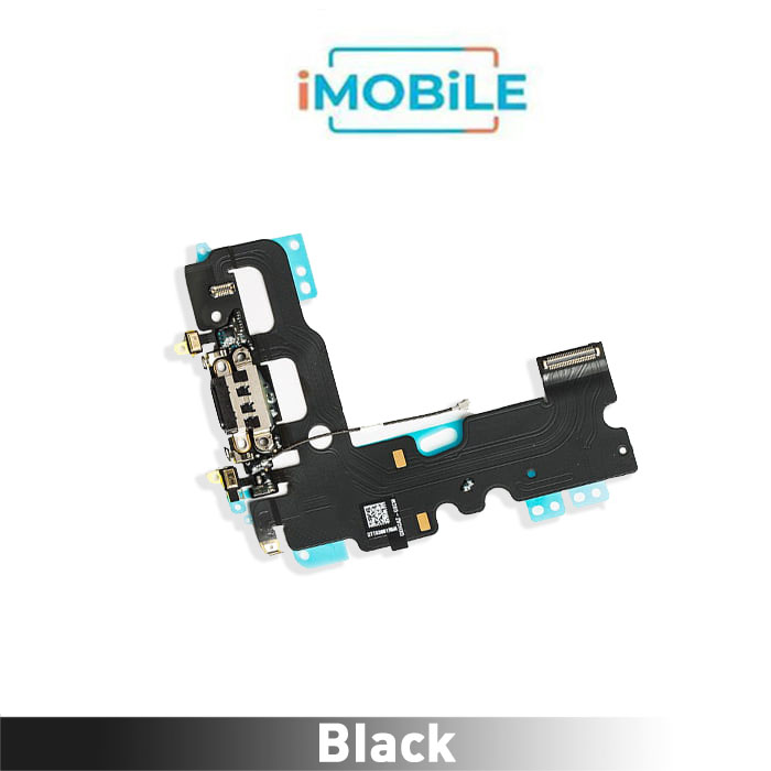 iPhone 7 Compatible Charging Port Flex Cable [Black]