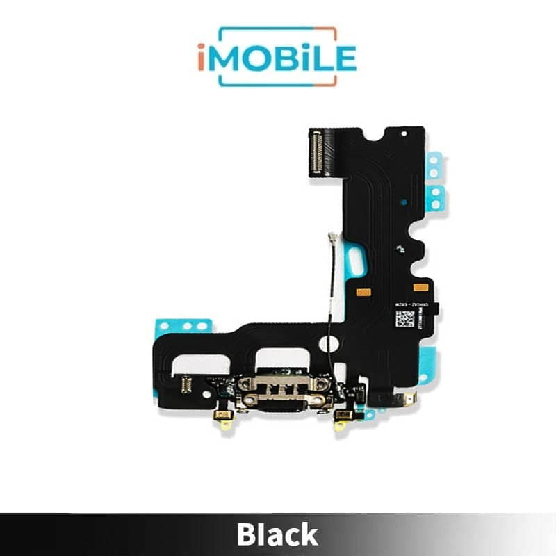 iPhone 7 Compatible Charging Port Flex Cable [Black]