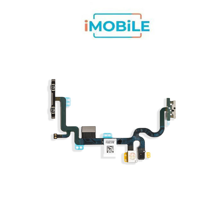 iPhone 7 Compatible Power and Volume Button Connectors and Mic with Flex Cable Ribbon