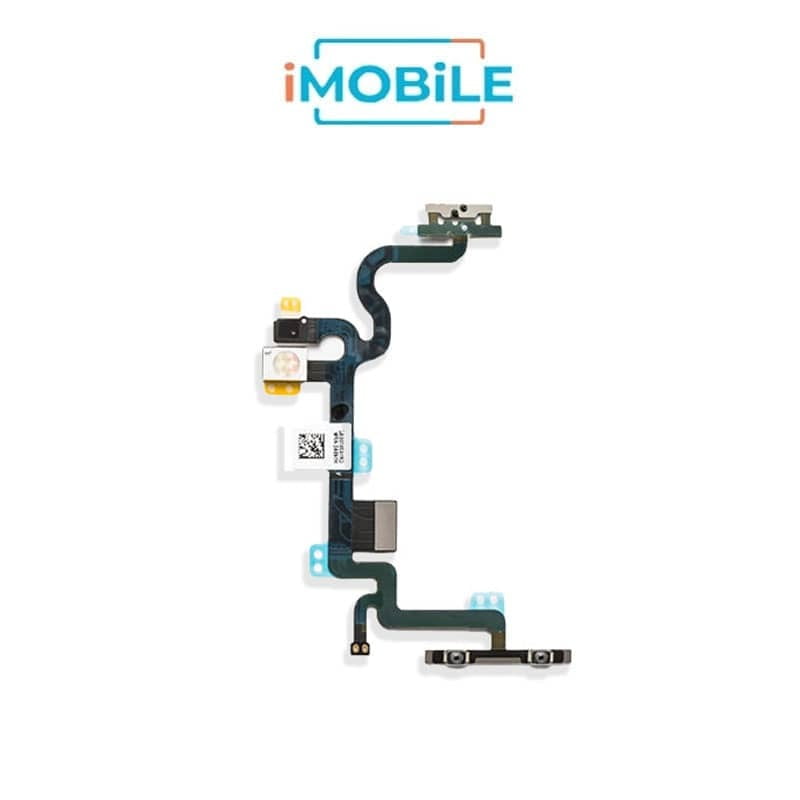 iPhone 7 Compatible Power And Volume Button Connectors And Mic With Flex Cable Ribbon