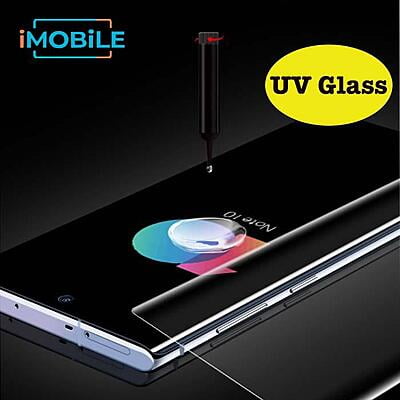 Samsung Galaxy S10 Plus UV Glue Hydrogel Screen Protector Tempered Glass