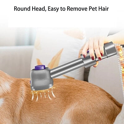 Dyson-Compitable Pet Grooming Brush, Compatible with V7, V8, V10, V11, V15 Dyson-Compitable Pet Grooming Brush, Compatible with V7, V8, V10, V11, V15