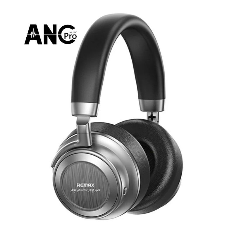 Remax [RB-980HB] Metal Wireless Headphones - Active Noise Cancellation