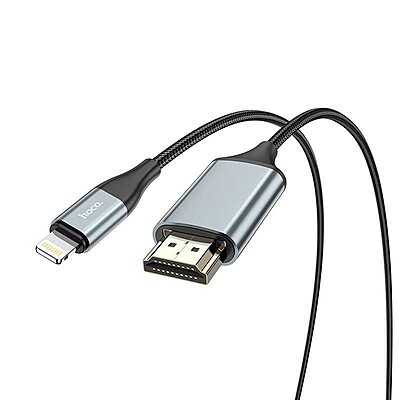 HOCO 2M Lightning To HDMI Audio & Video 1080P Full HD Cable