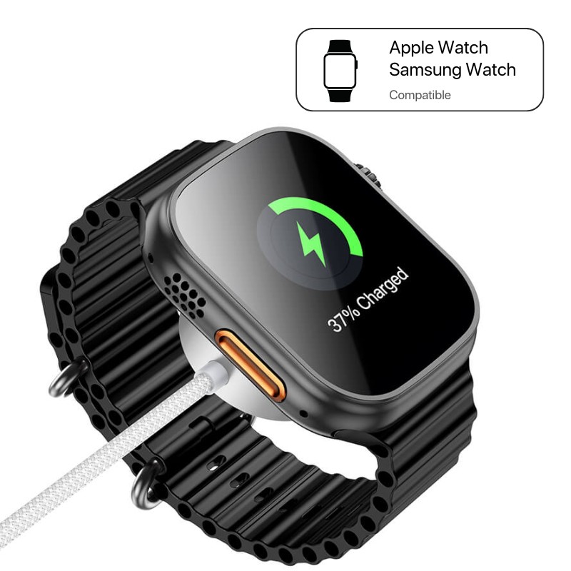Hoco [CW59] All-in-1 Apple & Samsung Watch Charger