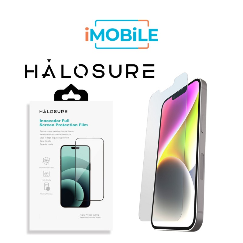Halosure 2.5D Innovador Shield HD [High-Clear] Tempered Glass, iPhone 16e