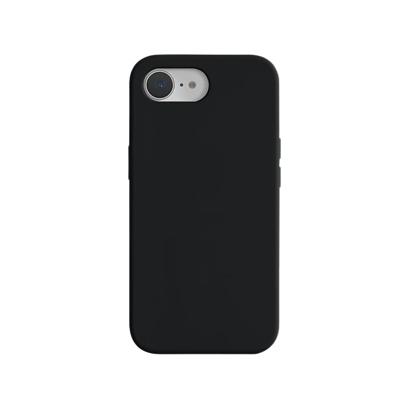 Roar Liquid Silicon [Space] Case, iPhone 16e [Black]