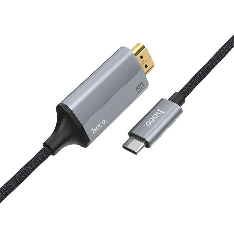 Hoco [UA27] 1.8M Type-C To HDMI Audio & Video 1080P Full HD Cable