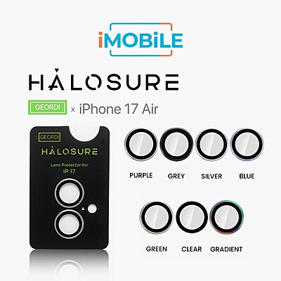 Halosure Geordi Rear Camera Lens Armour Protector (Anti-Reflection), iPhone 17 Air